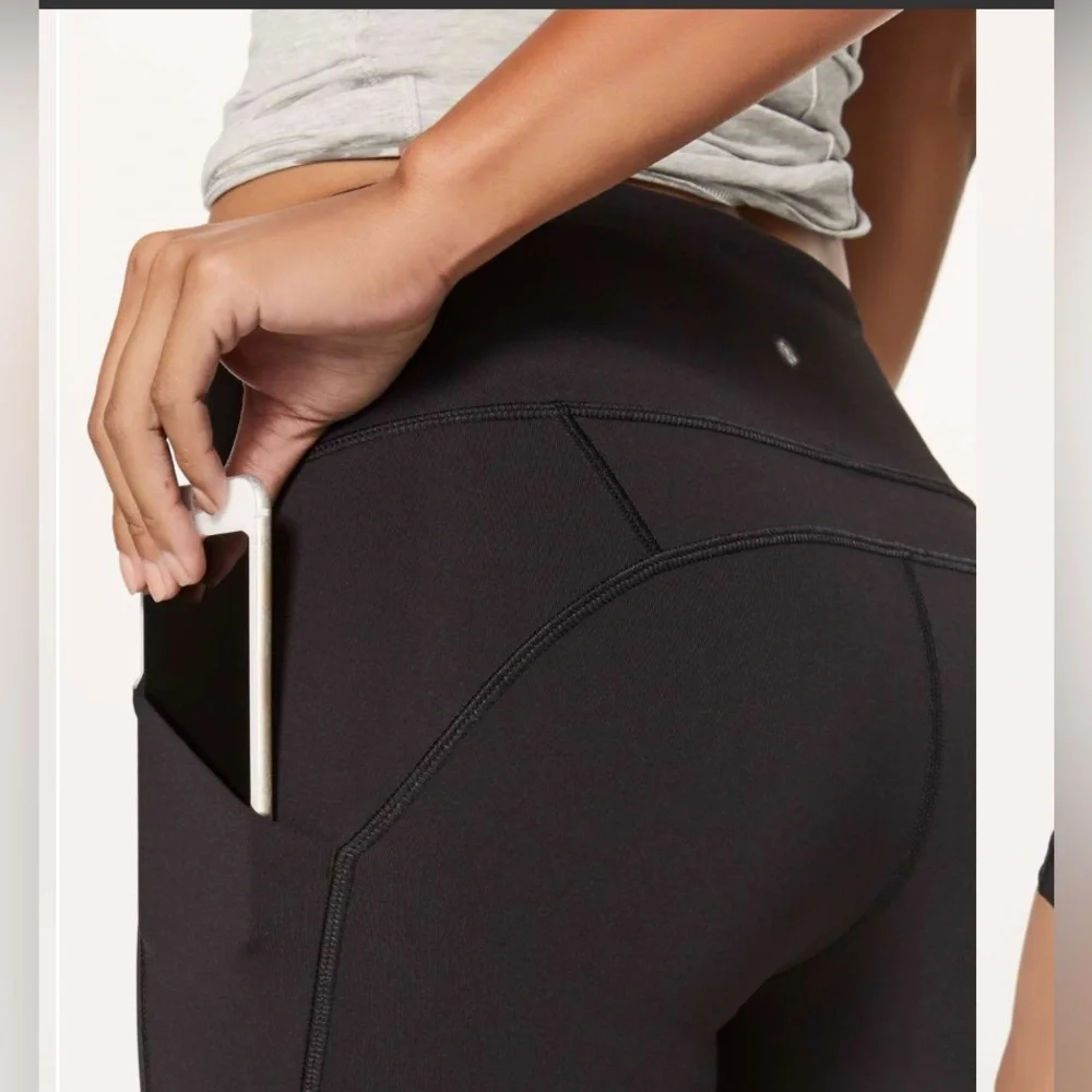 lululemon Black Bike Shorts